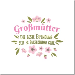 Großmütter beste Erfindung Enkelkinder Posters and Art